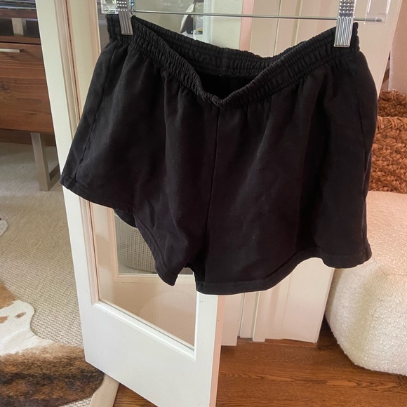 Los Angeles Apparel Black sweatshorts in size medium! - Picture 3 of 5
